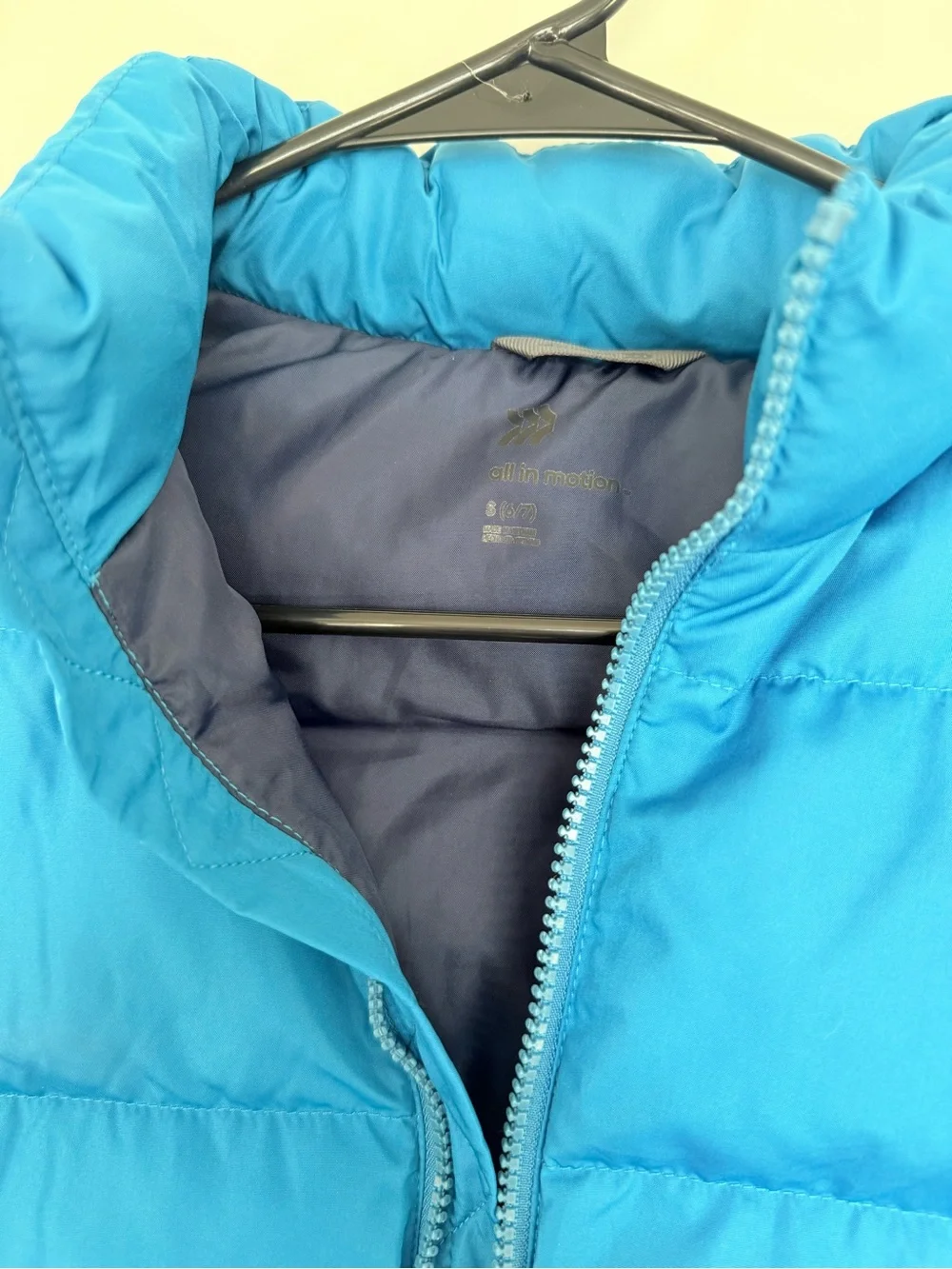 Cat & Jack Bright Blue Quilted Puffer Vest